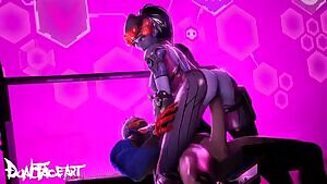 Widowmaker riding