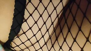 Fingered through the fishnets