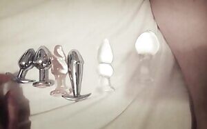 As requested, all my butt plugs in one go! ;) Hope you like it!