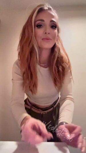Giving my ass the spanking it needs, although I could use it a bit harder ;)