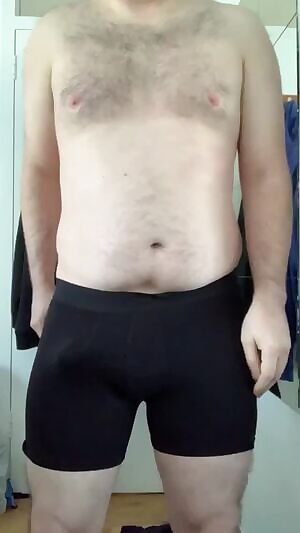 I should be getting dressed but getting undressed is much more fun