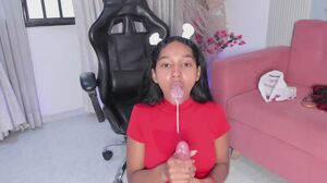 Ebony Girls Deepthroat Facial Gag Latina