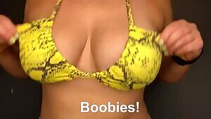 My bikini top says “large” but my DDs say “hold my beer”. Side note: they can literally hold a 🍺. 😆