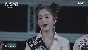Irene all sweaty