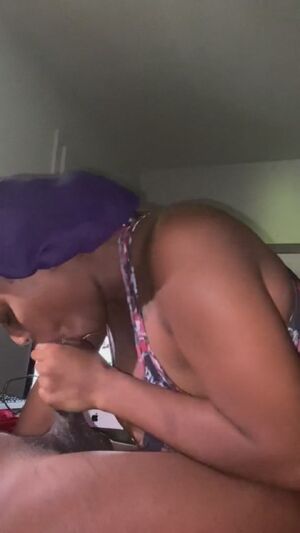 Ebony Facials BBC Big Dick Blowjob