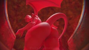 Monster Girls 3D Animation Face Farting