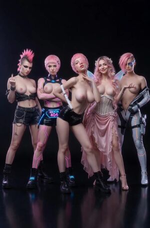 Fashion Models AI Upscaled Babes Boobs