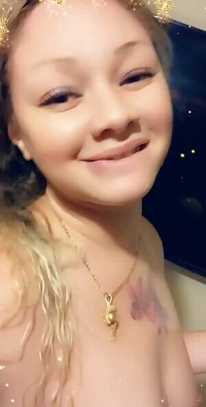 Quarantined and to tipsy to realize the nip slip at the begging.. made me buss 3 times