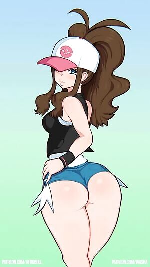Hilda shaking her ass for you...