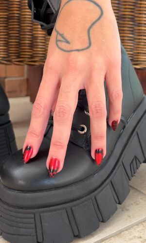 Goth Feet Boots Kinky OnlyFans