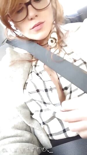 Playing in the back of an Uber