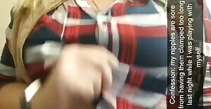 I wish someone were here to rub my sore nipples for me.