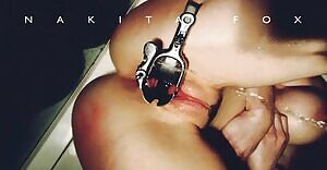 Daddy using my pussy as a toilet