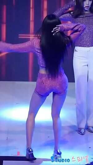 Hyomin - jiggly thighs and ass