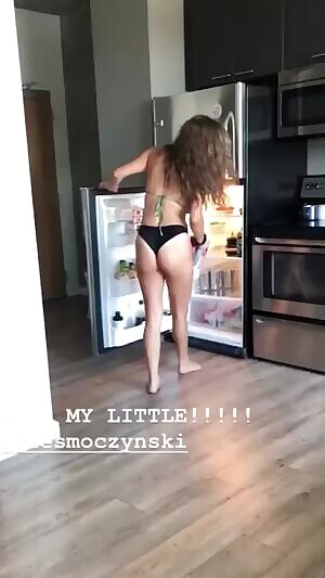 Shy about her big boobs