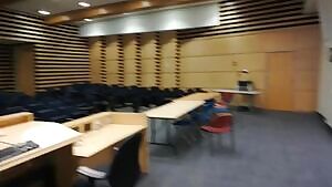 What else are we going to do with an empty classroom on the weekend?