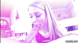 Nympho - Bunny Colby Bunny Hops On Cock