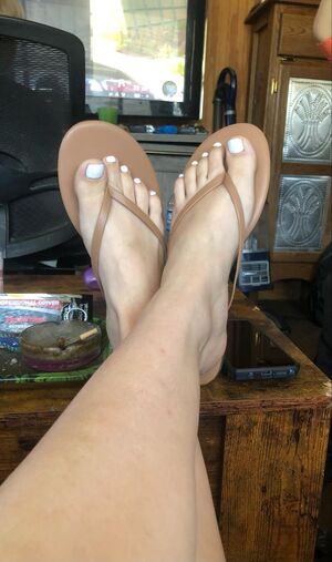 White Toes Feet Foot