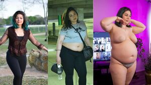 Cute BBW Amateur Chubby Feedee Fetish