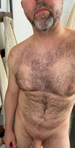 Foreskin Big Dick Daddy Hairy Shower