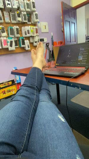 Feet Up Trans Legs