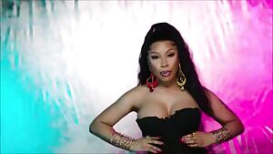 Nicki Minaj tittys jiggle like no fakes tits I’ve ever seen before.