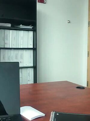 Working through the weekend in the office gets boring. So I entertain myself. Not long after I found a stall and jacked off. I recorded that too.