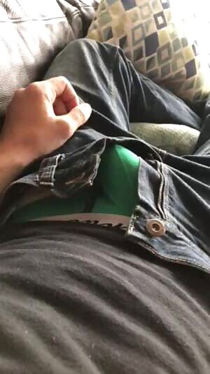 Playing with my bulge