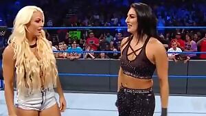 Looks like they're going ahead with the Mandy/Sonya lesbian angle. And I'm 100% ok with it.