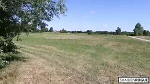 Risky Outdoor Hard Sex and Cum in Face - PornVibe