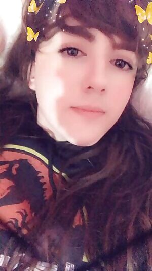 Smooth girl cock and chubby butt