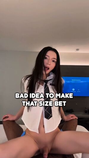 X-Change Asian BBC Caption Femboy