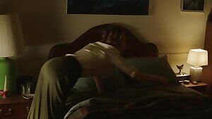 Margarita Levieva doing the bed