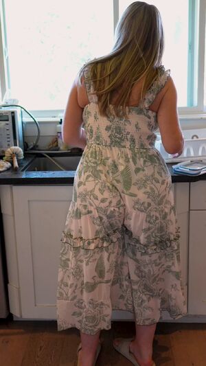 Not Nude Amateur Ass Blonde Dress