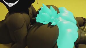 Monster Girls 3D Animation Big Dick