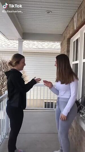 Girl on the right is stacked [F}