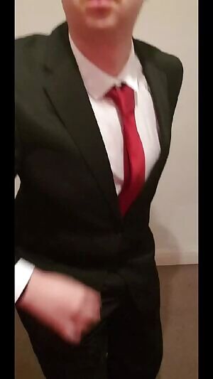 Do you like my suit, or would you rather I took it off?