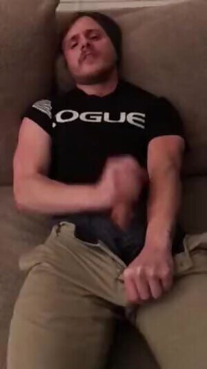 Jerking off with some Moans! Cum everywhere