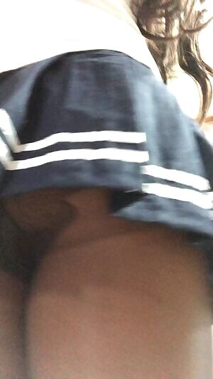 Do you guys like make shift up skirt shots? Lmao 😝