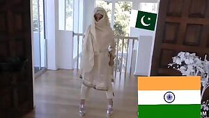 Nadia showing her devotion to HHC