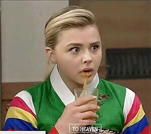 Chloë gets mad when you accidentally cum in her mouth