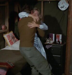 Loretta Swit upskirt plot on M*A*S*H