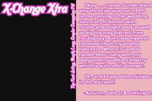 X-Change Blonde Clothed Doggystyle Dress