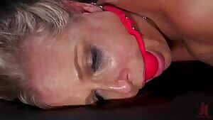 Milf interracial Bondage Anal