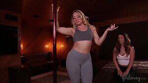 AJ Applegate teaches Eva Lovia a thing or two