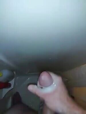 Last night's cum shot.