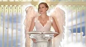 Olivia Taylor Didley torturing her top