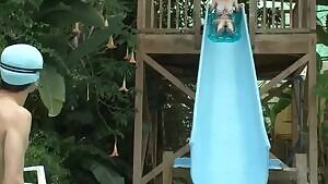 Oh no...Where did the bra go?