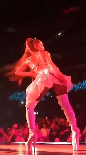 Shaking her cute ass