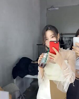 Park Jeong Yoon - Transparent Brown White Top